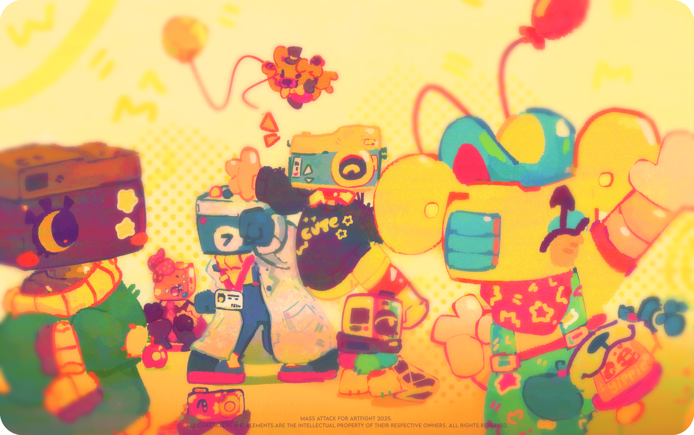 Art fight 2025 mass attack example #1