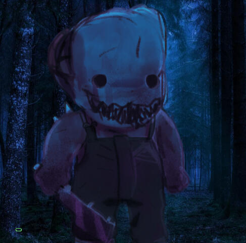 The Trapper. First ever art I did using Krita. I dont exactly recall the date but if I were to say, it would be 2019 or 2020.