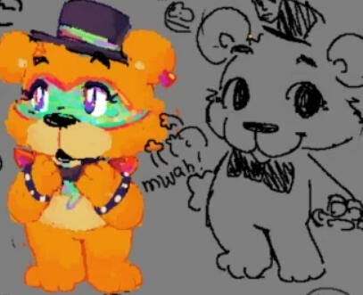 Freddy's Sketches, made in magma.