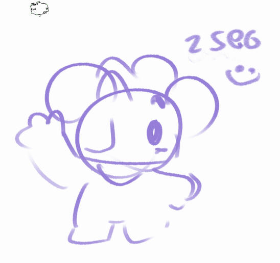 Amorinha doodle.